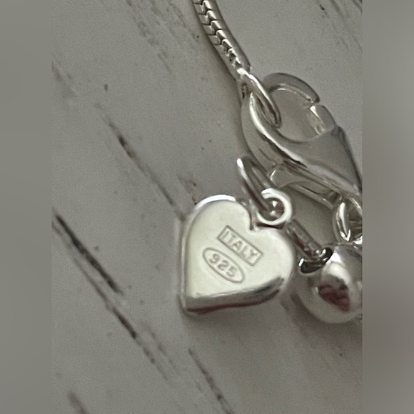 Silpada CZ Star Pendant N1413 with Italian Sterling Silver Snake Chain - Picture 7 of 11